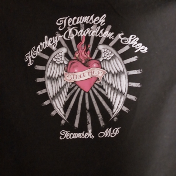 Harley Davidson women's tshirt size Large plus bandana - Picture 3 of 6